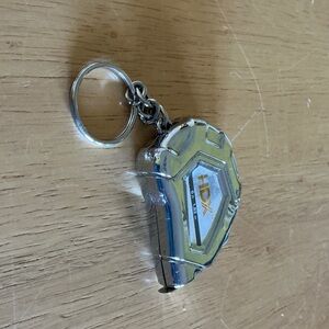HDX Mini Tape Measure Keychain in Yellow and Silver